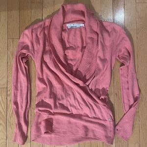 Women’s Tommy Hilfiger Faux-Wrap Sweater